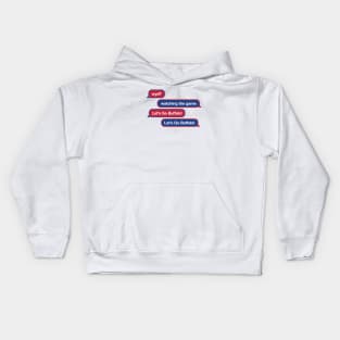 Bills WYD Text Kids Hoodie